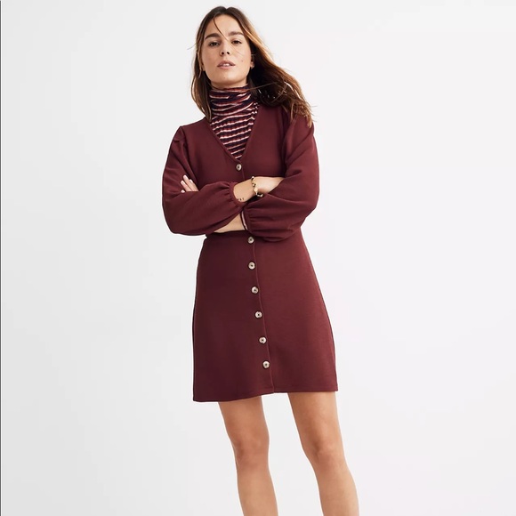 Madewell Dresses & Skirts - NWT Madewell Crepe Balloon-Sleeve Dress